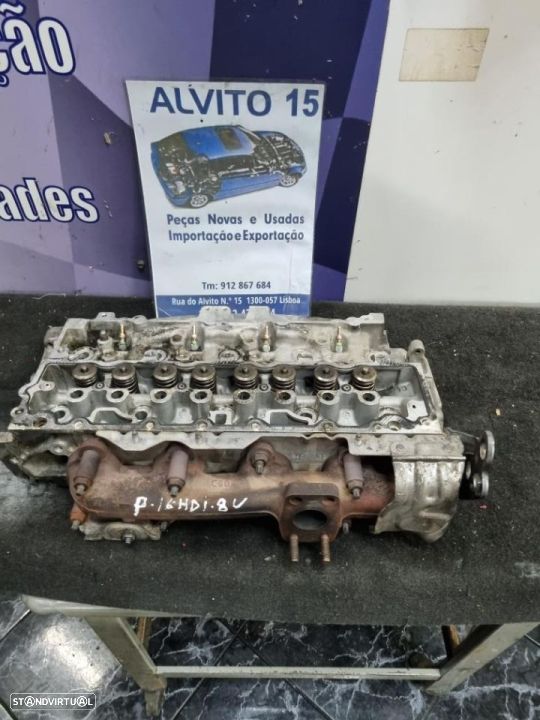 cabeça Peugeot 1.6 hdi 8v - 1
