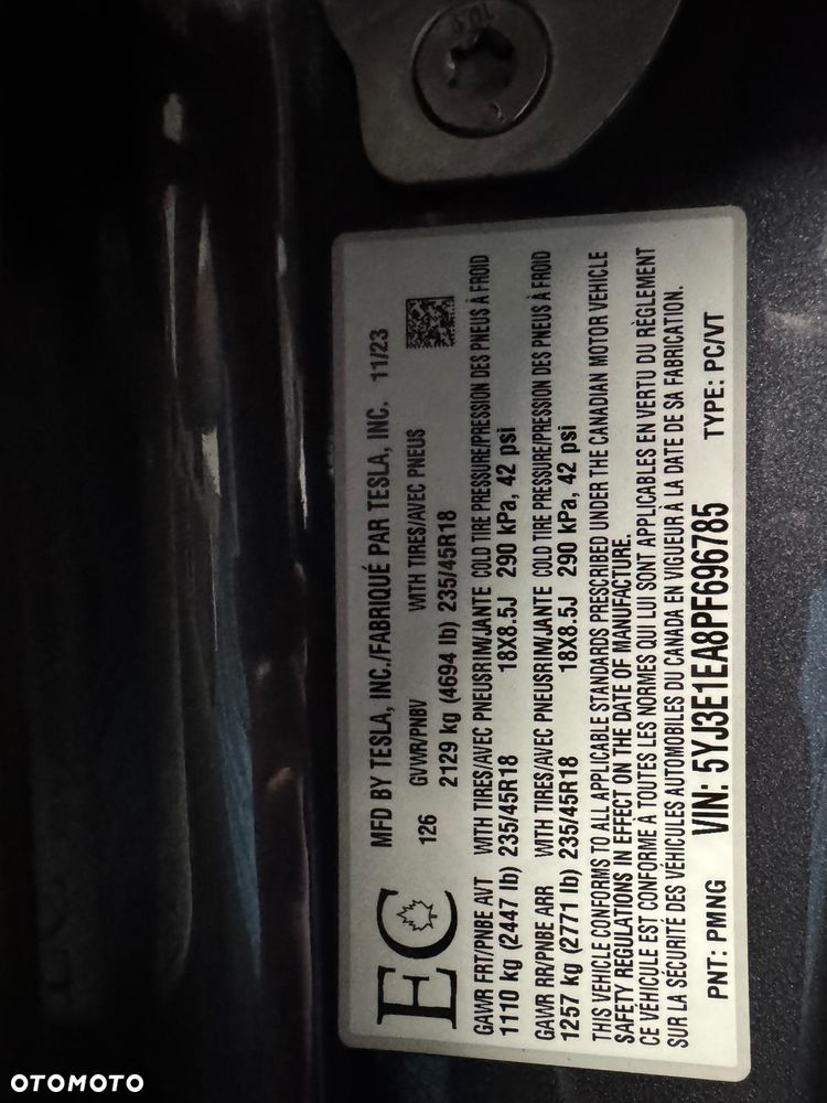 Tesla Model 3 Standard Hinterradantrieb - 15