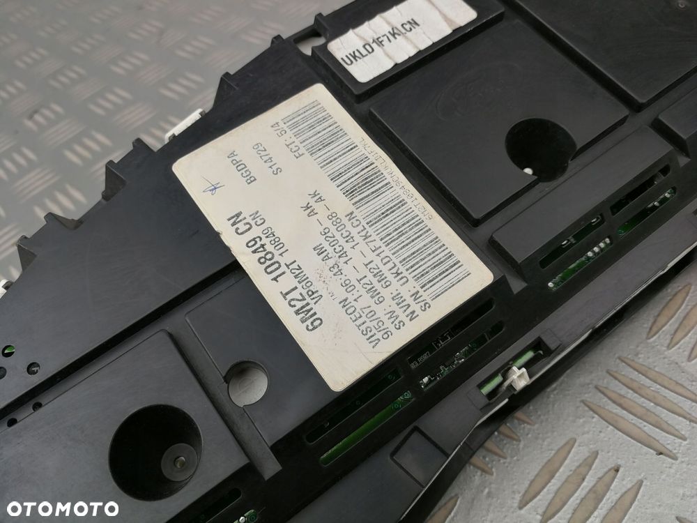 6M2T10849CN licznik zegary wyświetlacz FORD S-MAX MONDEO MK4 IV DIESEL EURO - 7