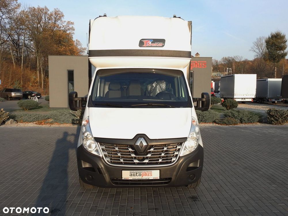 Renault MASTER PLANDEKA 10 PALET WEBASTO TEMPOMAT KLIMATYZACJA PNEUMATYKA  170KM - 6
