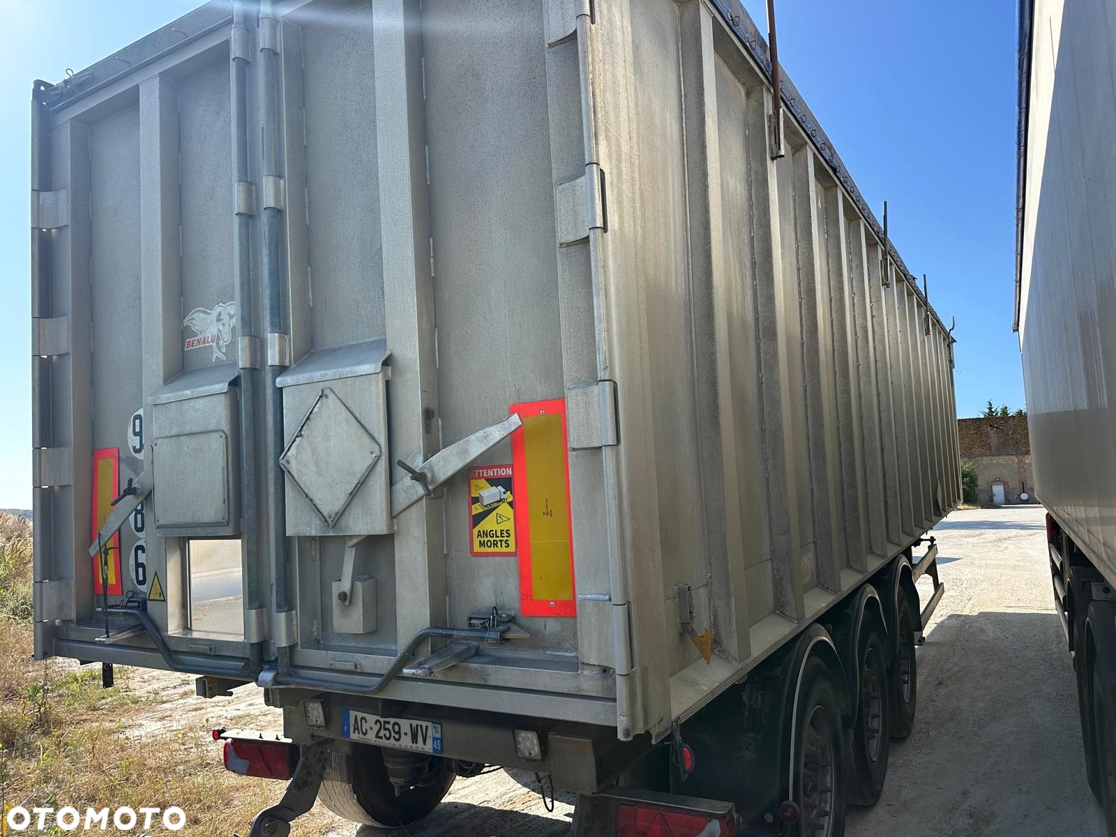Benalu wywrotka 55m3 aluminiowa - 3