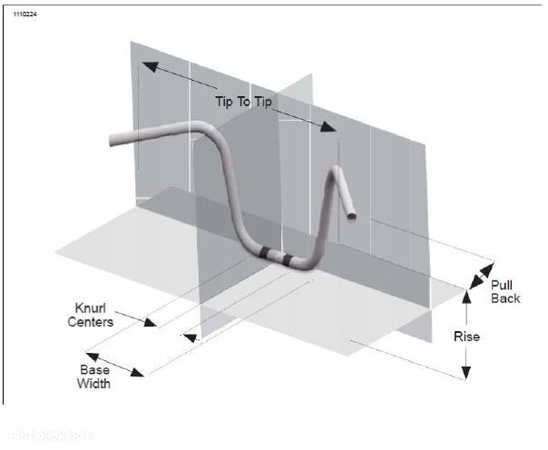 HARLEY DAVIDSON ELECTRA GLIDE 2009-2019 KIEROWNICA - 2