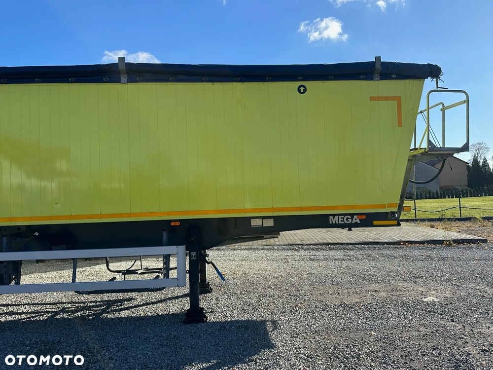 Mega NACZEPA / WYWROTKA / 45M3 / KLAPO- DRZWI /OŚ PODNOSZONA - 15