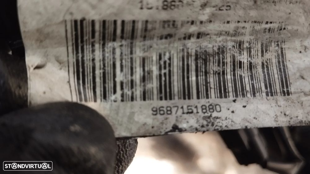 CABLAGEM / INSTALAÇÃO DO MOTOR PEUGEOT PARTNER / CITROEN BERLINGO B9 1.6HDI  16V REF. 9687151880 - 2