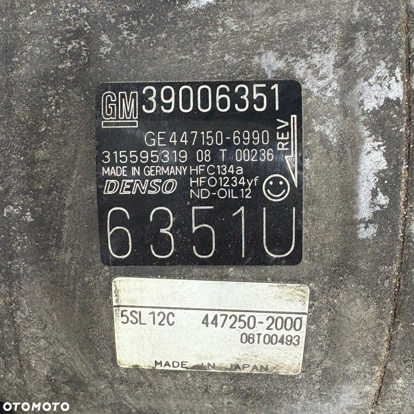 KOMPRESOR KLIMATYZACJI OPEL CORSA E 1.3 CDTI B13DTC 39006351DARMOWA DOSTAWA - 5