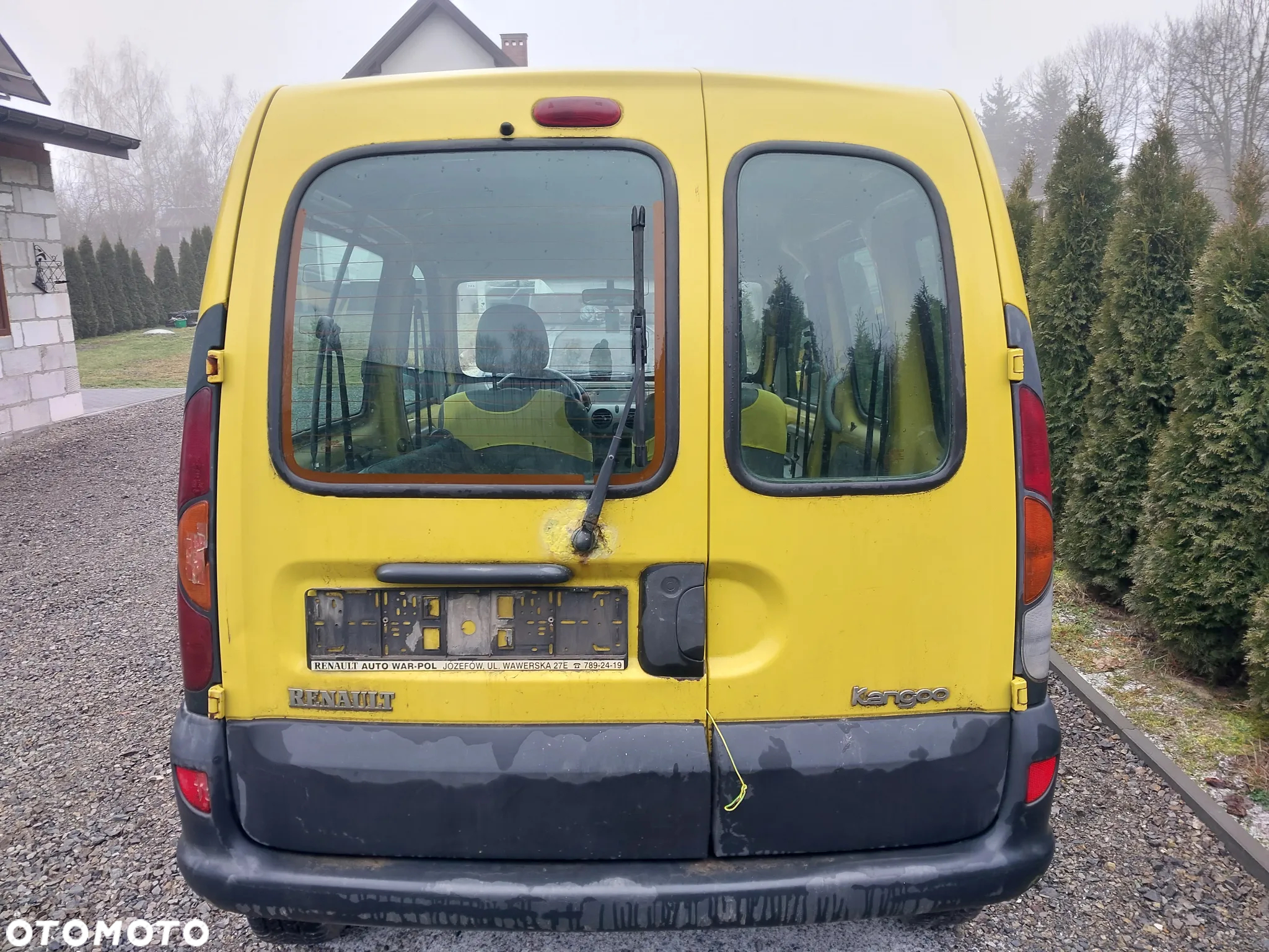 Renault Kangoo I Multispace silnik 1.2 16V D4F 75KM skrzynia biegów JB1 985 JB1985 drzwi maska klapa błotnik DV396 belka maglownica fotel szyba lusterko alternator felgi CAŁY NA CZĘŚCI WSZYSTKIE CZĘŚCI - 5
