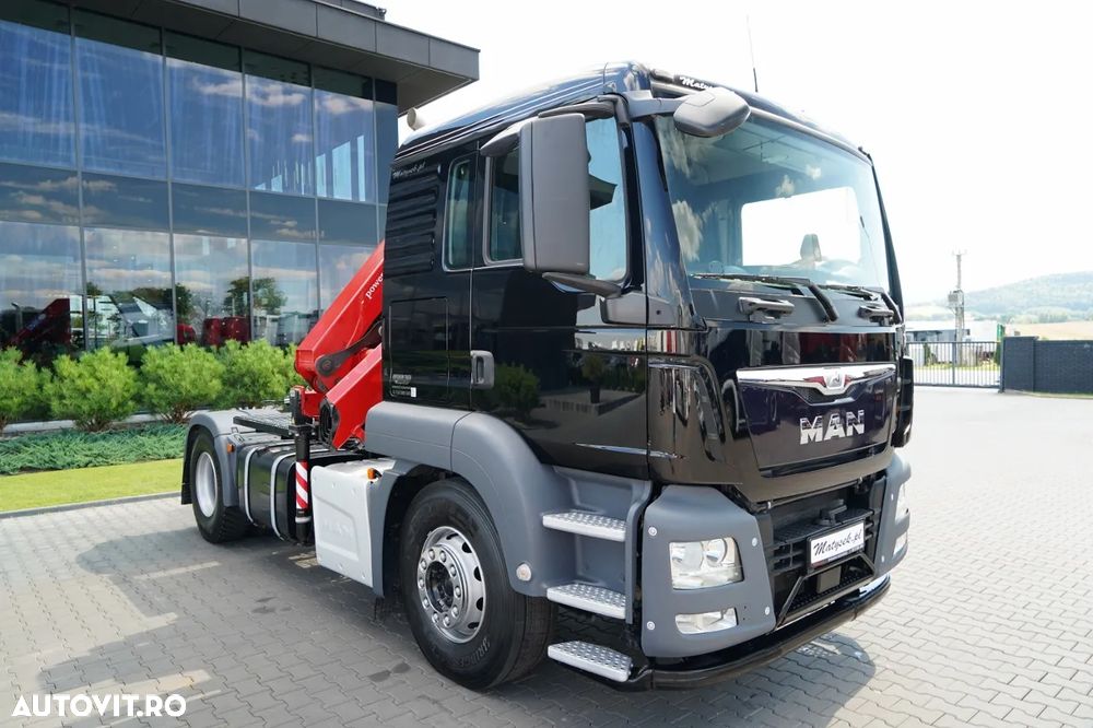 MAN TGS 18.480 / 4x2 / HDS HMF 1820 K6 / 17.2 m REACH / MANUAL / RADIOCOMANDĂ / IMPORTAT - 10