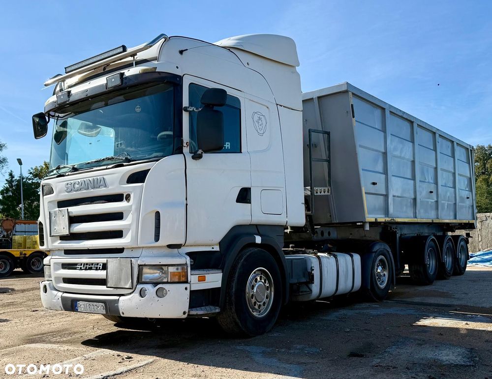 Scania SCANIA R420 MANUAL, STARE TACHO TARCZKA + WYWROTKA PATELNIA - 1