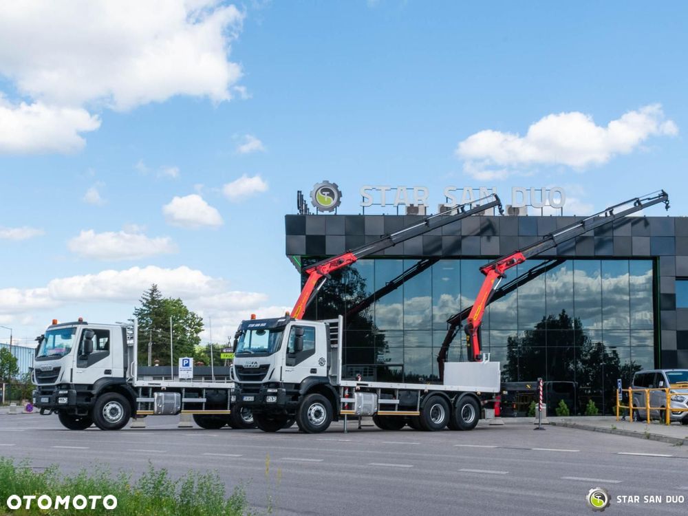 Iveco TRAKKER 360 6x4 PALFINGER PK 18502 SH HDS Żuraw Rotator - 22