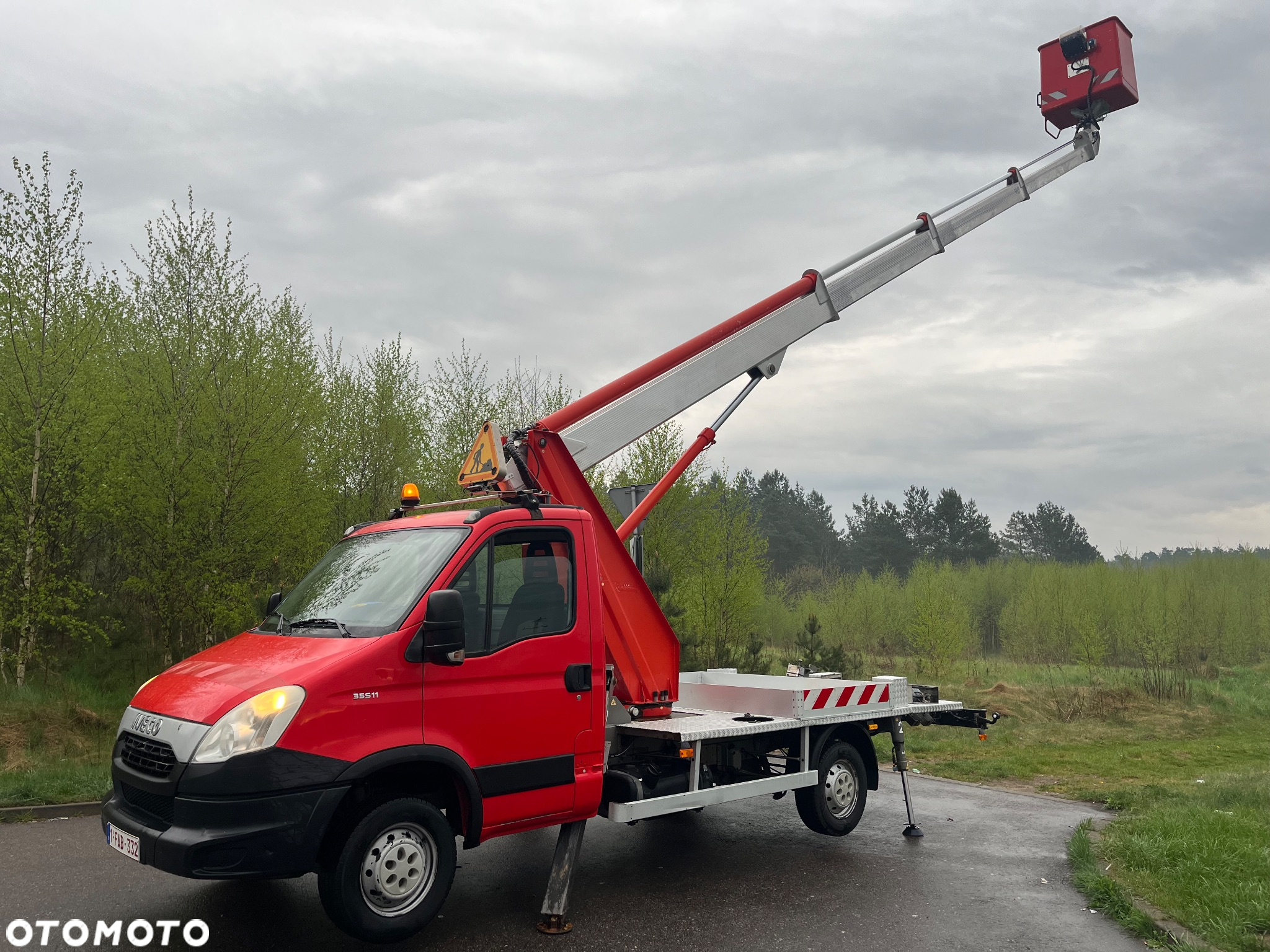 Iveco Podnośnik Koszowy Zwyżka Multitel 202 Ds 20,2 Metra 10 m w Bok UDT jak Ruthmann Wumag Gsr - 29