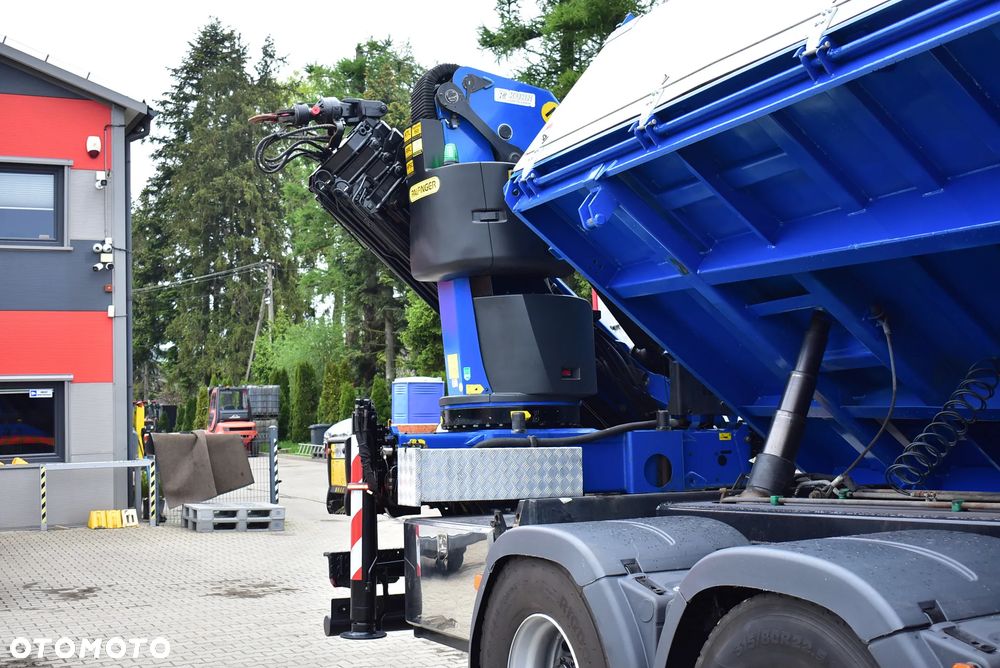 MAN TGS 33.480 6x4 BL Wywrotka 6.70m. + Palfinger PK 23002 SH / 5 i 6 Funkcja/ Rotator/  Retarder/ Pilot/ Kipper/ Kiper/ Crane/ HDS/ Kran/żuraw/ Manipulator / Sprowadzony ! - 18