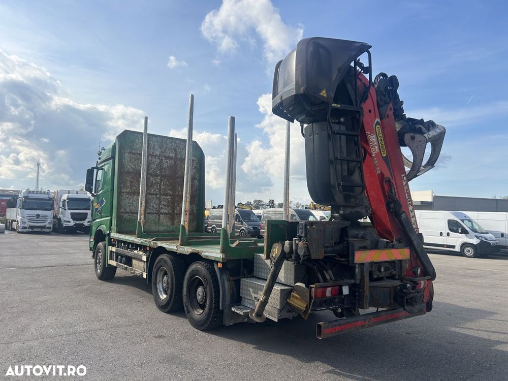 Mercedes-Benz Arocs 1858, 6x4, Palfinger M12Z, an 2020, factura externa - 4