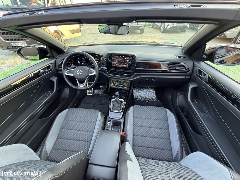 VW T-Roc Cabrio 1.5 TSI OPF DSG R-Line Edition Black - 29