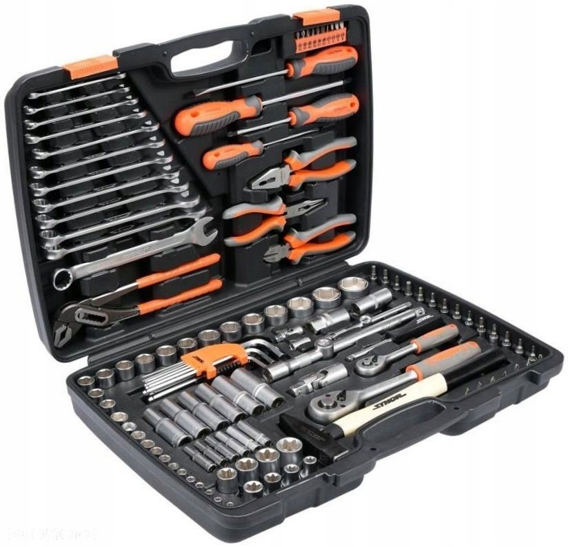 ZESTAW NARZĘDZIOWY KLUCZE NASADOWE 1/2 1/4" 122EL PŁASKIE TORX STH 58690 - 4