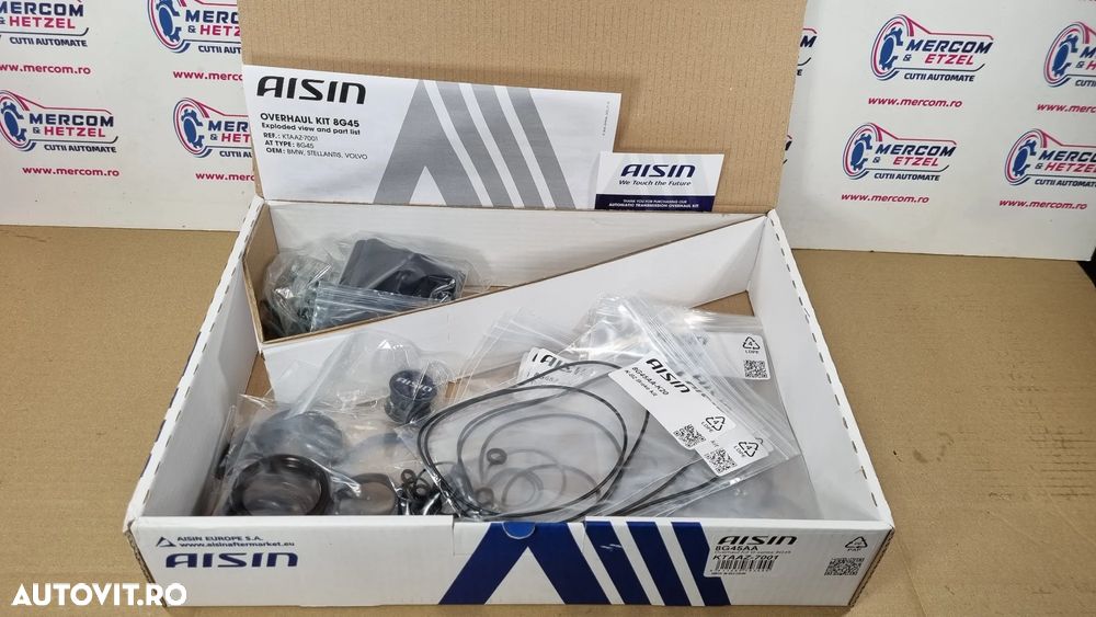 Set Garnituri AISIN ORIGINAL!!! AWF8G45 / GA8Y45 8 viteze / BMW X1 F48 / X2 F39 / MINI COUTRYMAN / VOLVO XC90 / 2.0TDI /2016+ - 2