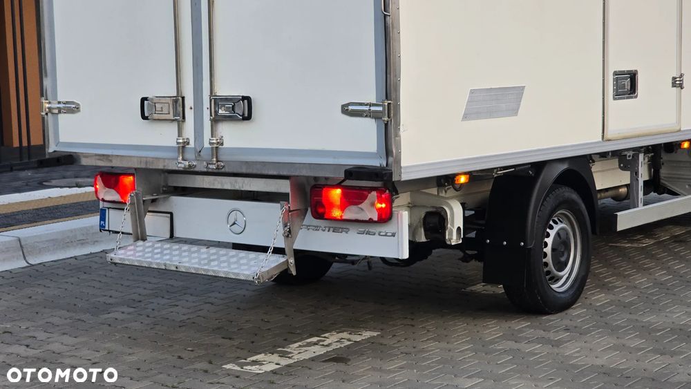 Mercedes-Benz SPRINTER 316 CDI 907❗❗NOWY MODEL / CHŁODNIA-MROŹNIA 7 PALET / -32*C +25*C / AGREGAT THERMOKING / ZASILANIE ZEWNETRZNE 230V / ZABUDOWA IGLOPOL / SERWIS ASO / SALON POLSKA / 1 WŁAŚCICIEL / JAK NOWY ❗❗ - 12