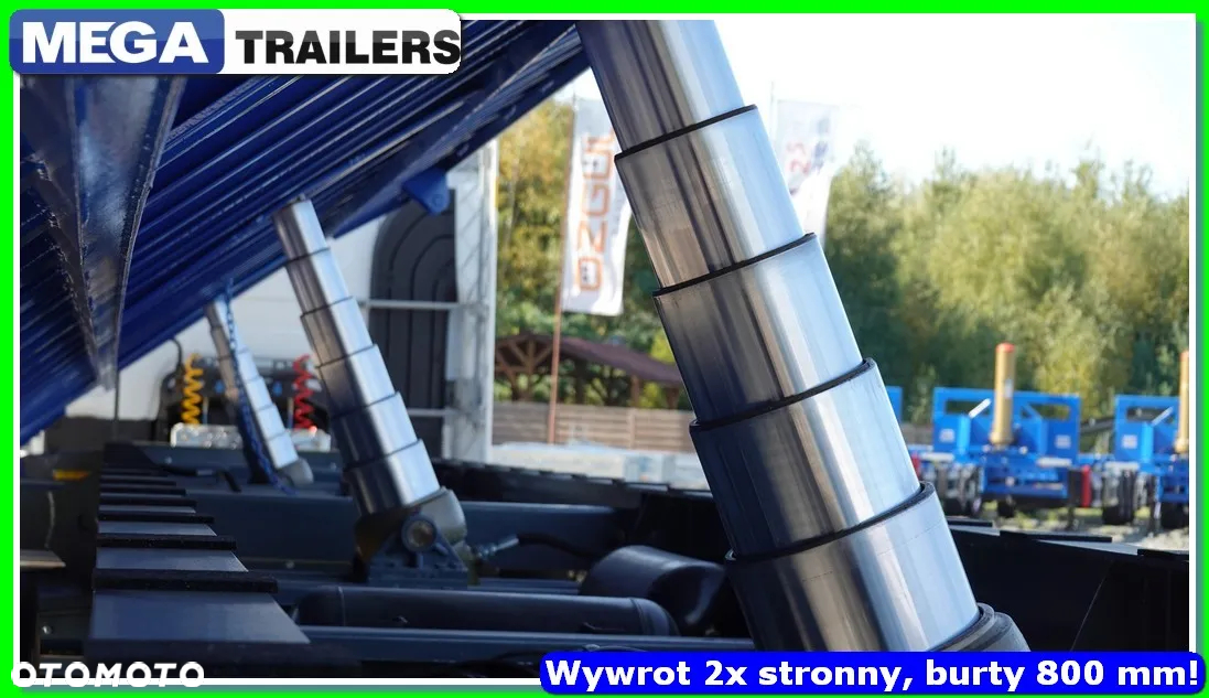 Mega 25 m³ wywrotka - platforma, 2-stronna, HARDOX 450 !!! - 37