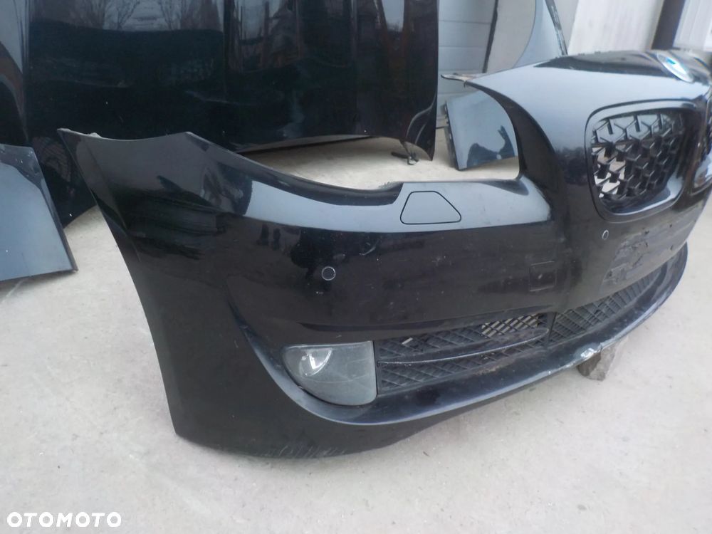 BMW SERIA 5 F10 KOMPLETNY PRZÓD MASKA ZDERZAK BŁOTNIK LAMPY PAS PRZEDNI KOLOR BLACK SAPPHIRE METALLIC - 15