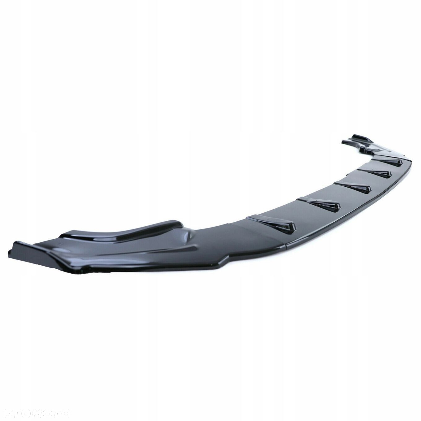 Splitter dokładka przedniego zderzaka VW GOLF VII 7 GTI / Rczarny połysk - 2