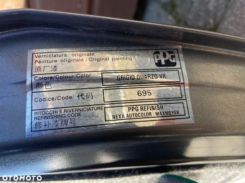 FIAT PANDA II KLAPA LAMPA TYŁ TYLNA prawa 695 - 6