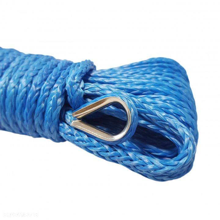 Lina Syntetyczna Do Wyciągarki 5 Mm X 15 M, Blue Z Kauszą, MBL 2.15T - 2