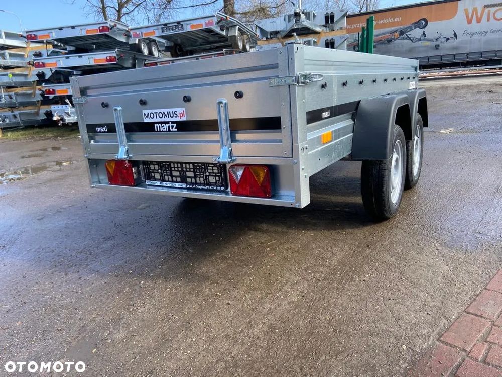 Martz Przyczepa Martz Premium 264/2 2 oś 264x126x40cm dwuosiowa mocna dostawa - 4