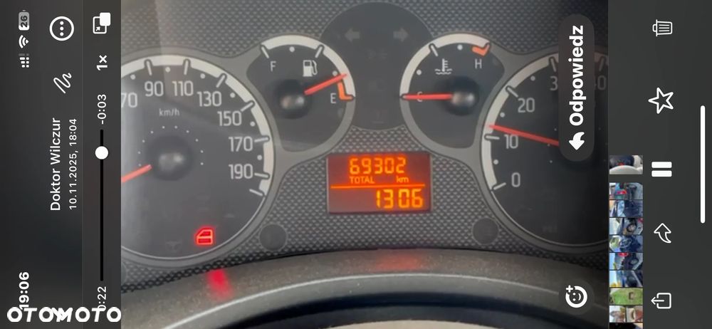 Fiat Panda II 500 Ford KA silnik z Niemca 1,2 8V KOMPLETNY 69TYŚ 169N - 6