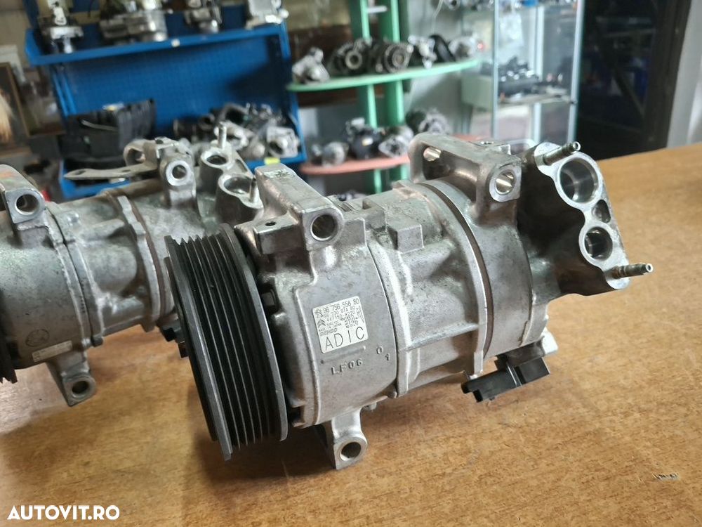 Compresor aer condiționat Citroen Peugeot 308 C3 C4 Cactus Picasso 1.0 1.2 Vti - 5