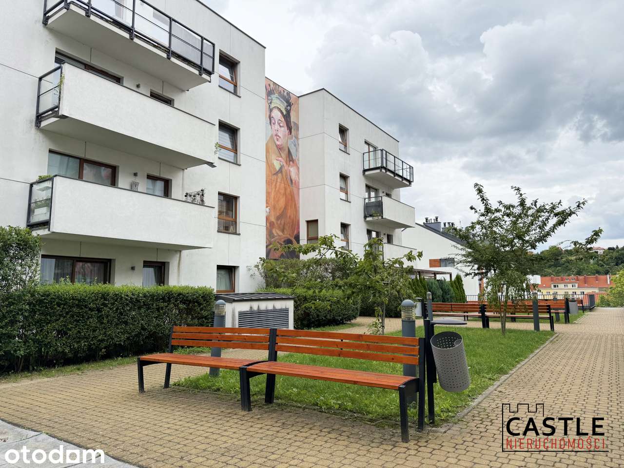 Kameralne i wyjątkowe miejsce | Duży balkon