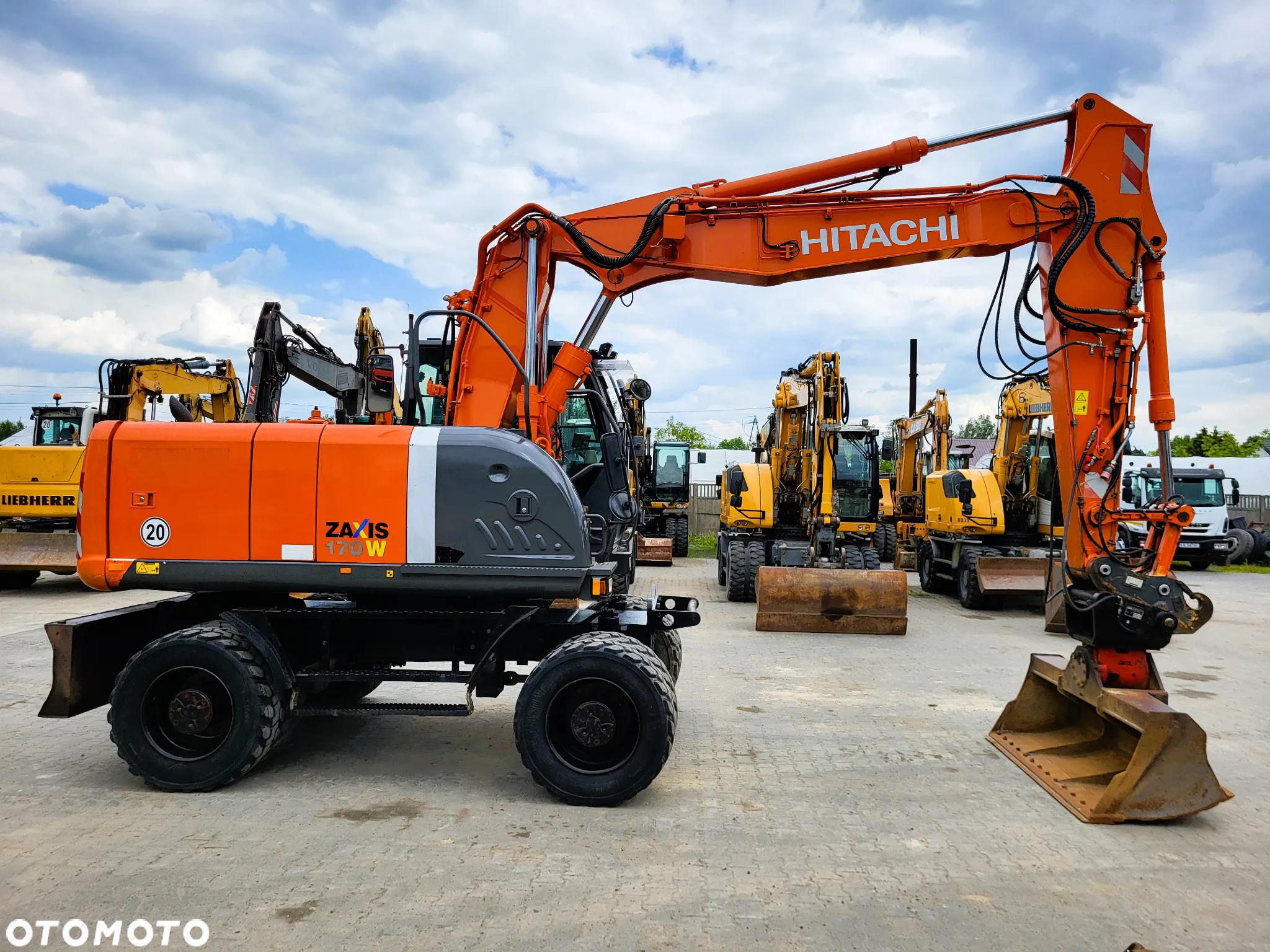 Hitachi ZX 170W-3 / z Niemiec / Stan idealny !!! / - 3