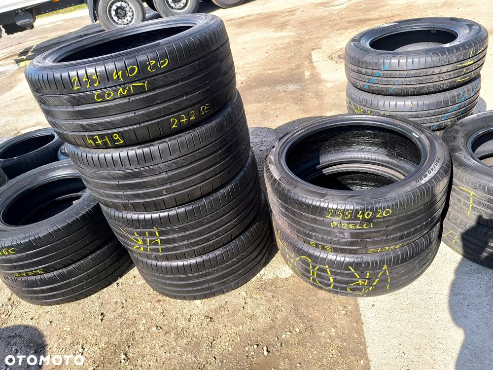 255/40R20 101V Opony Letnie Lato CONTINENTAL ContiSportContact 5 Pirelli Scorpion VERDE 5mm Legnica ALU-RAD 255/40