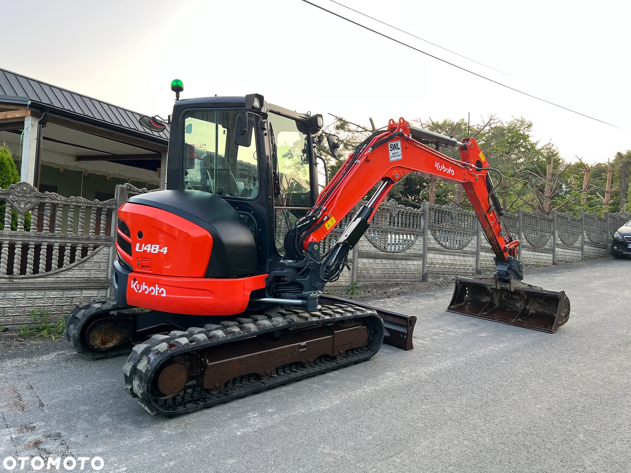 Kubota U48-4 * Koparka Gąsienicowa Kubota U48 * 5 Ton * Zerowy Obrys * Stan IDEALNY * - 8