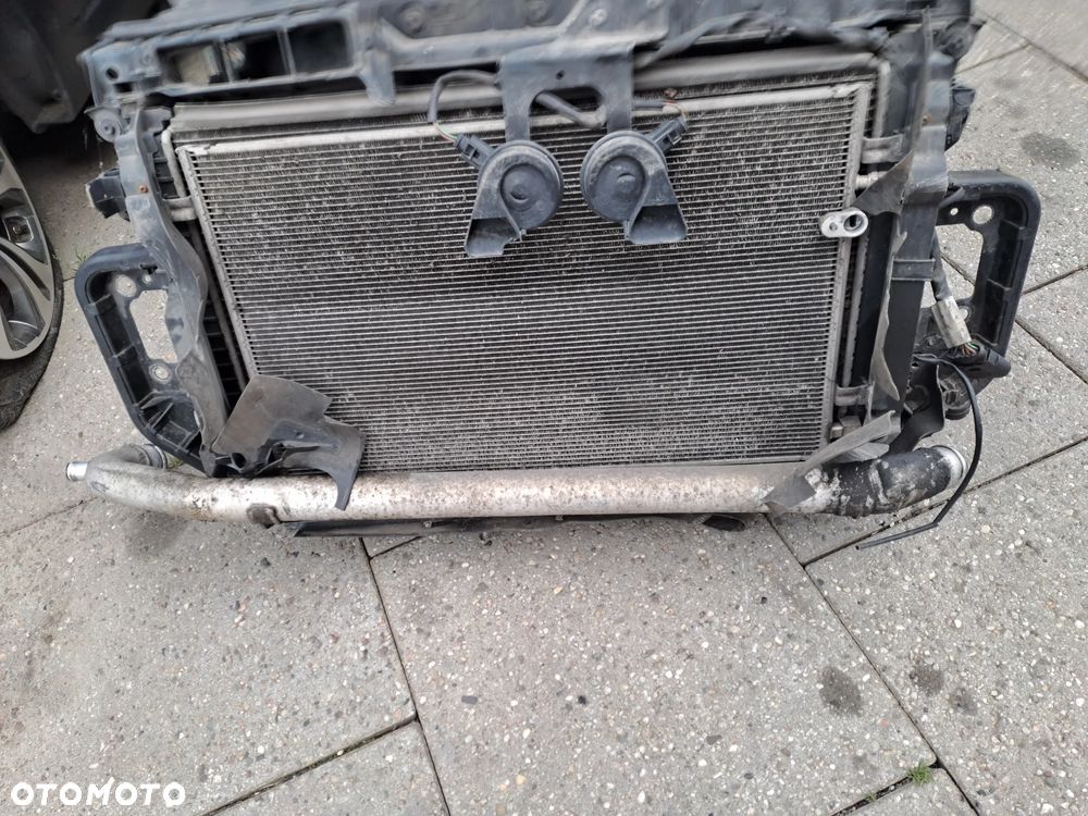 Audi A6 C6 2.0 TDi automat pas przedni chłodnice wiatraki komplet - 3