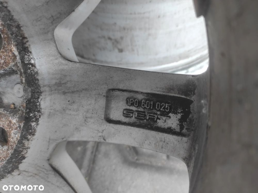 FELGA KOŁO ALUFELGA ALUMINIOWA 1P0601025 5X112 6.5J R16 ET50 RONAL SEAT LEON 2 ALTEA TOLEDO 3 ALTEA XL VW AUDI SKODA PROSTA CAŁA OK WYSYŁKA !!!! - 3