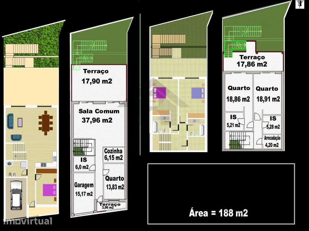 Lote de Terreno para Venda em Portimão - Grande imagem: 3/12