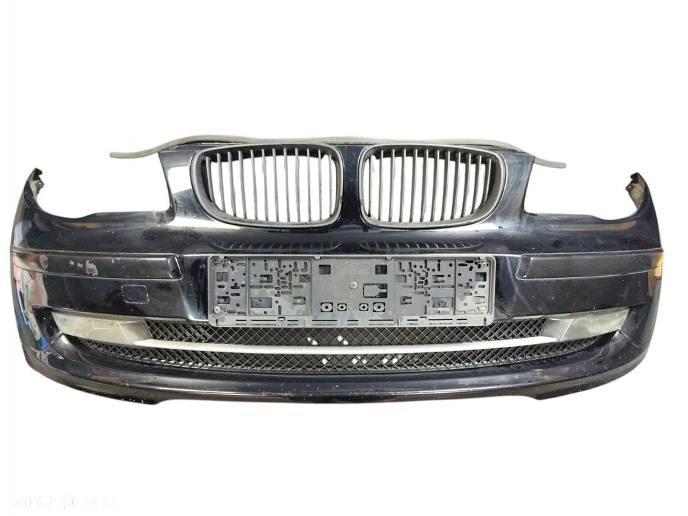 ZDERZAK PRZÓD PRZEDNI BMW E87 LIFT (2007-2011) KOD LAKIERU 668 SCHWARZ II - 1