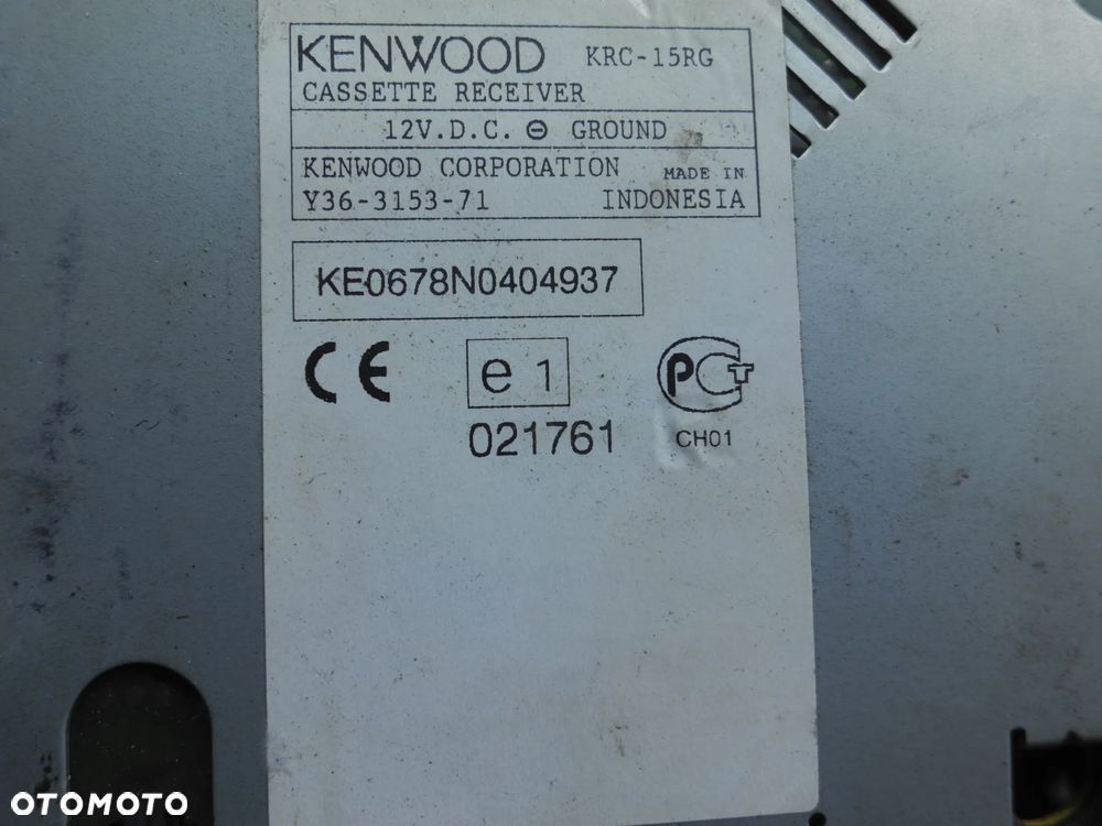 Radioodtwarzacz KASETOWY Kenwood KRC-15R - 2