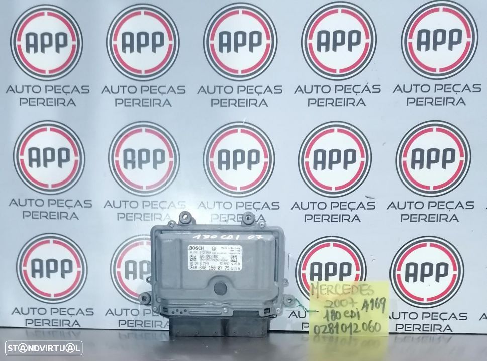 Centralina motor Mercedes A 180 CDI W169 referência  0281012060. - 1