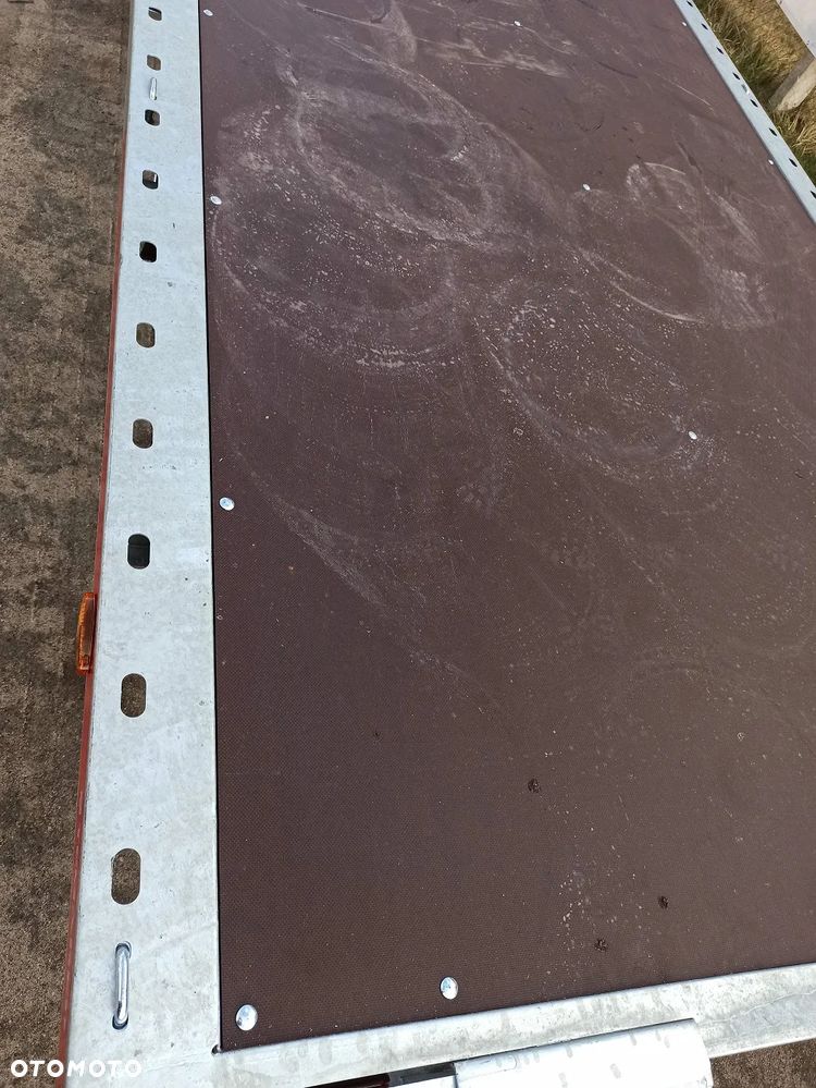 TEMARED CARPLATFORM 6021/3 osie 3,5T sklejka  wym. 590X211cm i inne, mocna - 9