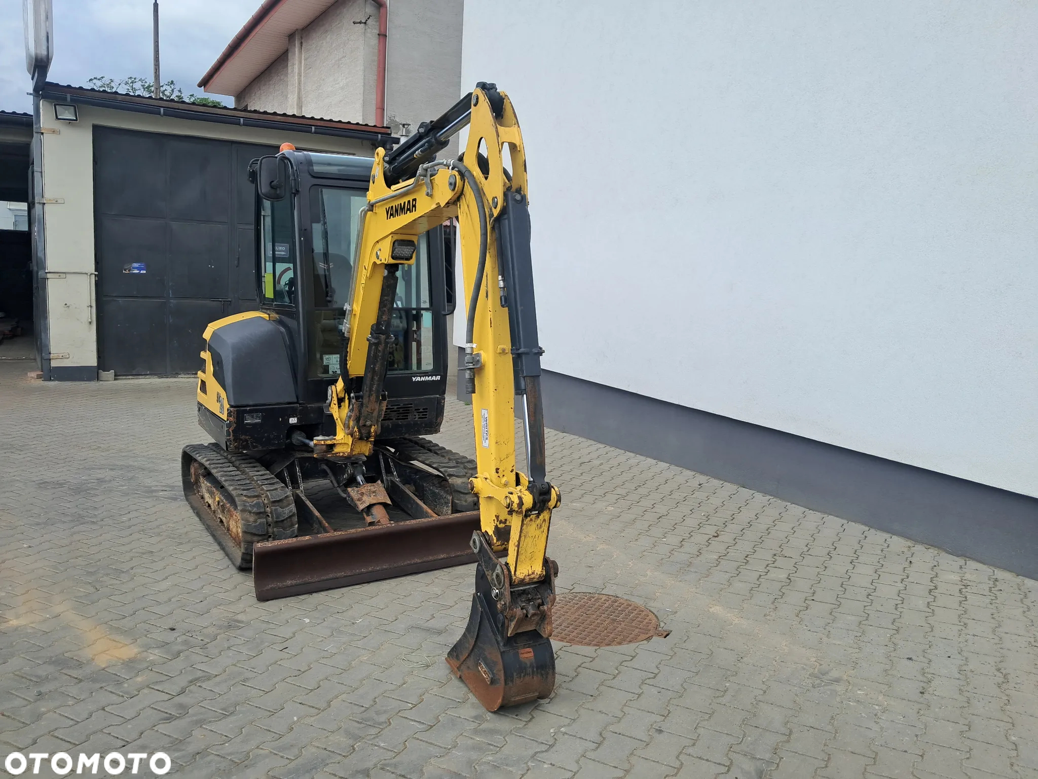Yanmar SV 26 mini koparka długie ramię WAGA 2785 kg oświetlenie 2019r. silnik Yanmar 24 km bez DPF jazda szybka/wolna diesel VIO23 VIO27 SV22 U27 - 3