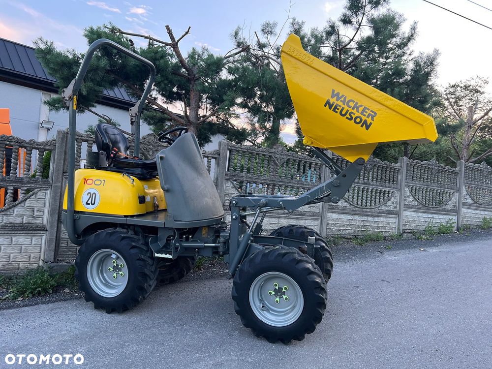 Wacker Neuson 1001 | Wozidło Budowlane | Wacker Neuson 1001 | 1 Tona | Wysoki Wysyp | 4x4 | Stan IDEALNY | Tylko 1200 MTG | - 1