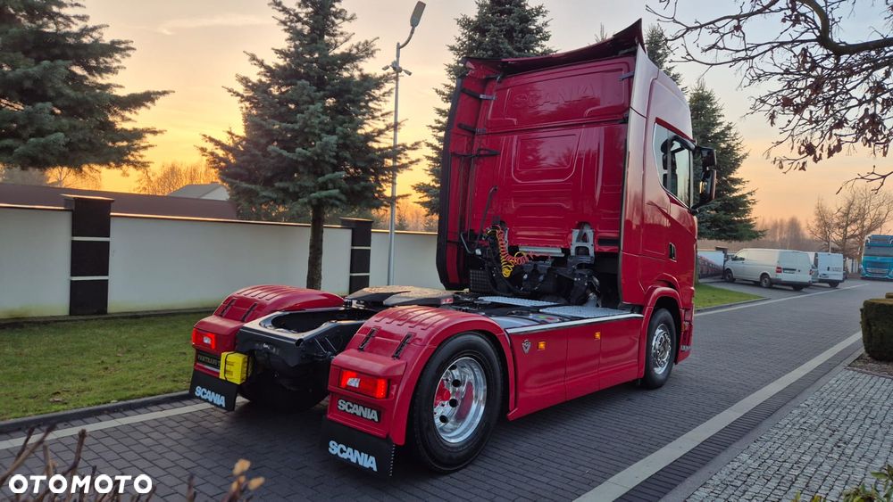 Scania SCANIA///S530///V8///2022///RETARDER/// FULL LED///KLIMATYZACJA POSTOJOWA/// ZABUDOWY MIĘDZYOSIOWE///WAGA/// SKÓRY///NAWIGACJA///BARDZO BOGATA WERSJA///STAN BARDZO DOBRY - 5