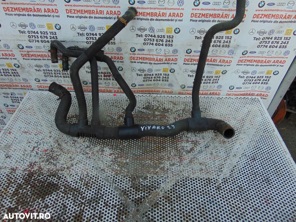 Furtun apa Opel Vivaro 1.9 furtune racire Renault Trafic 1.9 nissan primastar - 2