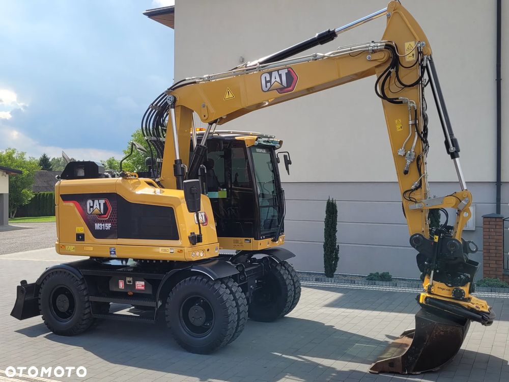 Caterpillar M315F / ROTOTILT ze szczypcami / 3700h / jak NOWA / - 3