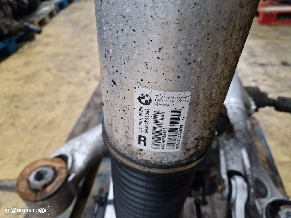 Eixo traseiro usado BMW SERIE 7 E65 730D travagem amortecedores braços diferencial transmissões - 7