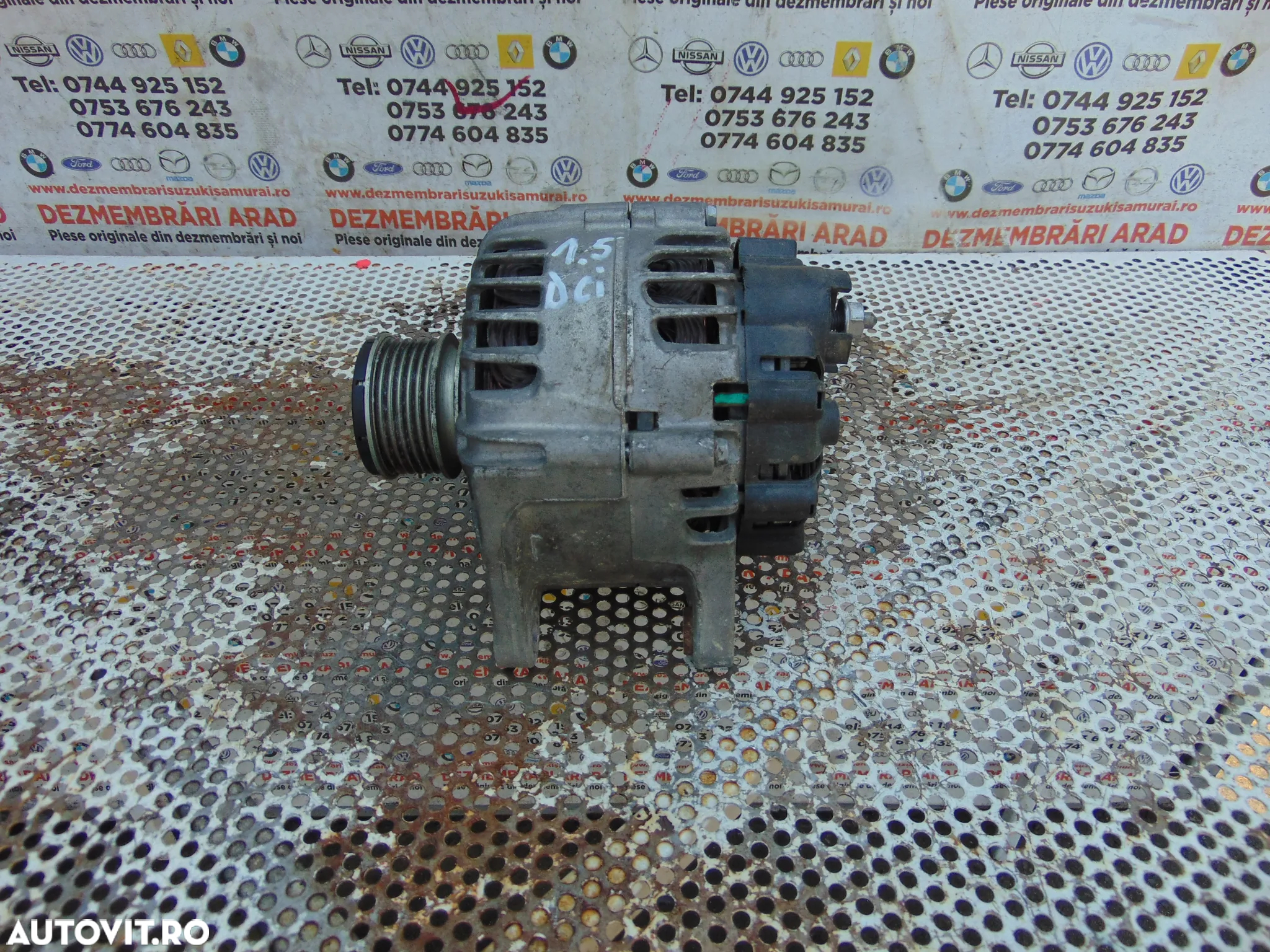 Alternator Dacia Custer 1.5 Nissan Qashqai Renault megane cod 231001318r clio 4 sandero dokker lodgy kadjar captur - 4