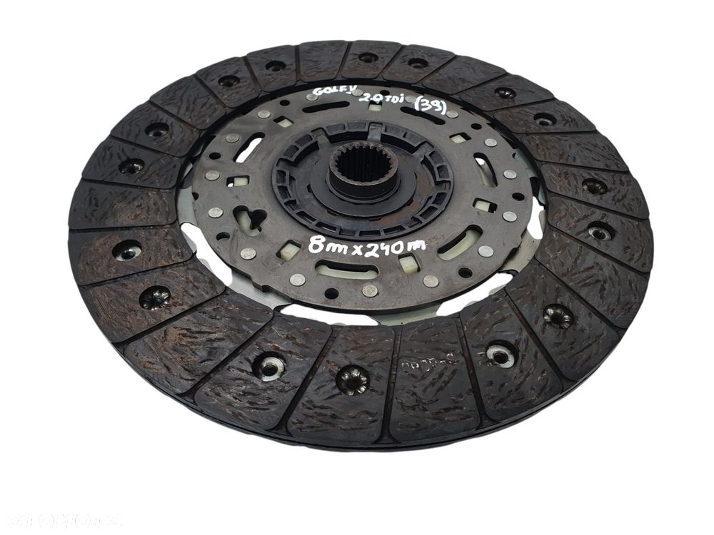 SPRZĘGŁO TARCZA DOCISK VW Golf V Passat B6 2.0 TDI LUK 124035410 324035510 - 14