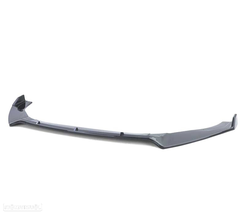 SPOILER LIP FRONTAL VOLKSWAGEN VW GOLF MK7 GTI 12-20 PRETO BRILHANTE - 2