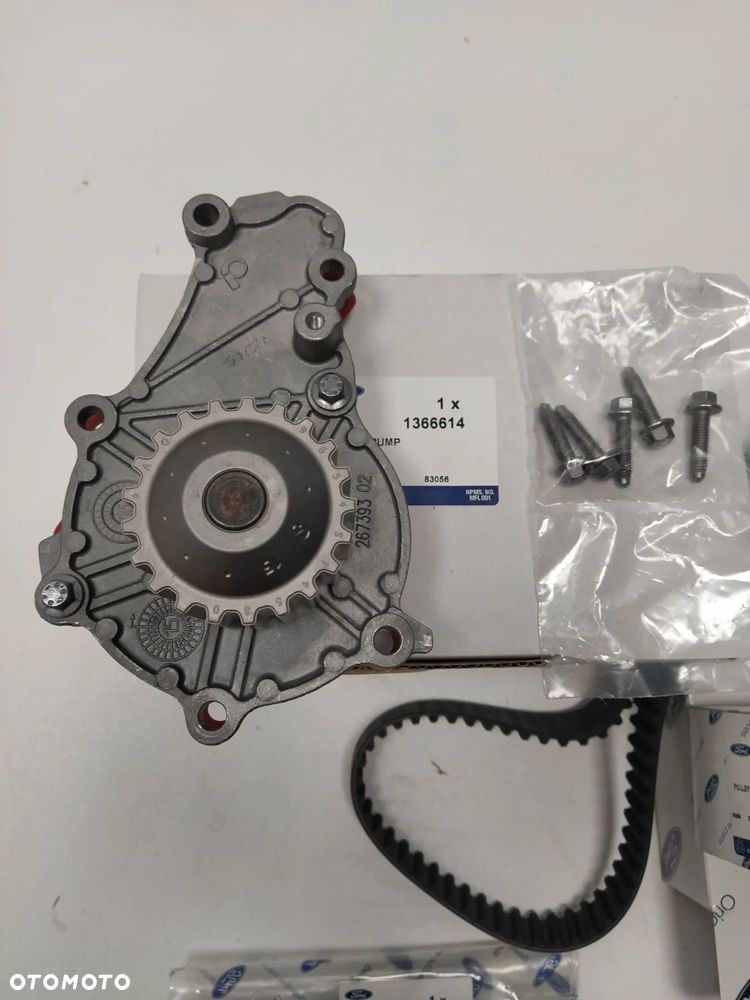 CITROEN C3 II FORD FIESTA VI ; PEUGEOT 2008 I 206+ 207 208 208 I 1.4D 02.06- ZESTAW PASKA ROZRZĄDU POMPA WODNA NOWY ORYGINAŁ - 5