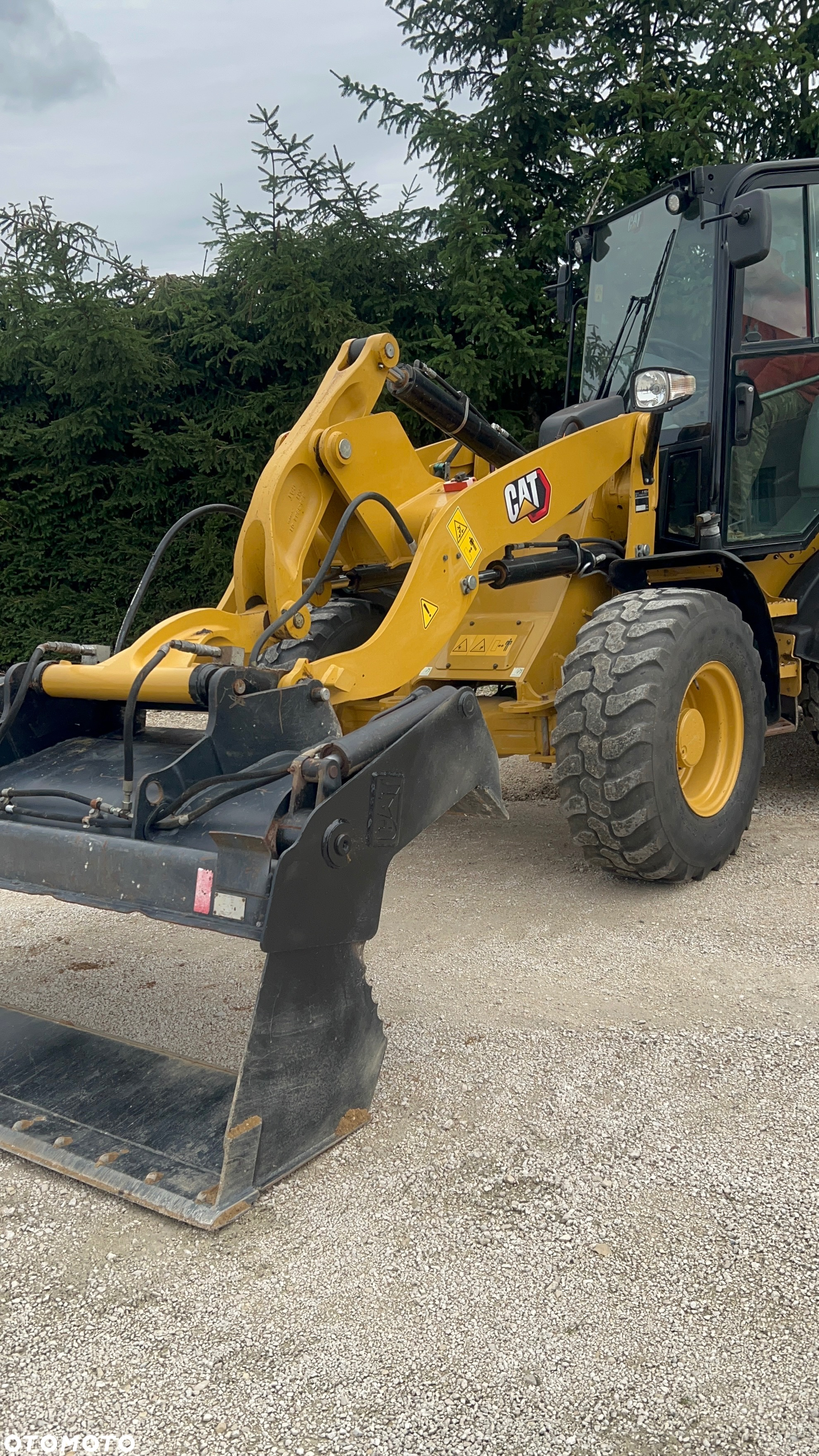 Caterpillar ŁADOWARKA CAT 908M 21r łyżka szczęka widły krokodyl 906 907 H przegubowa łamana Catepillar - 10
